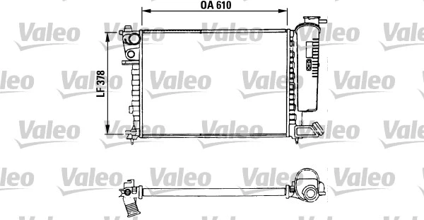 Radiator, engine cooling (730630)