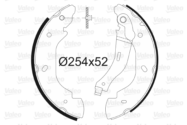 Brake Shoe Set (564023)
