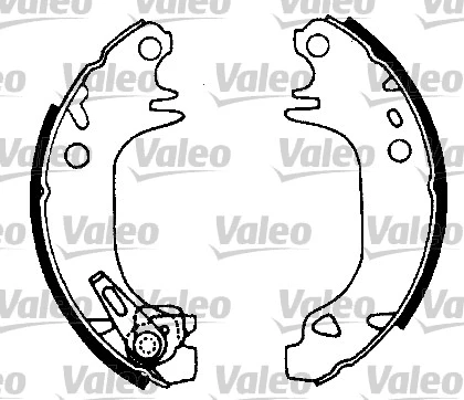 Brake Shoe Set (553710)