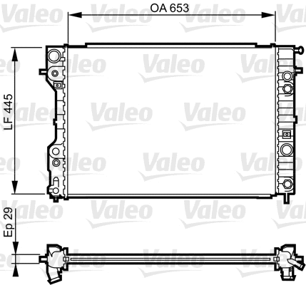 Radiator, engine cooling (731841)