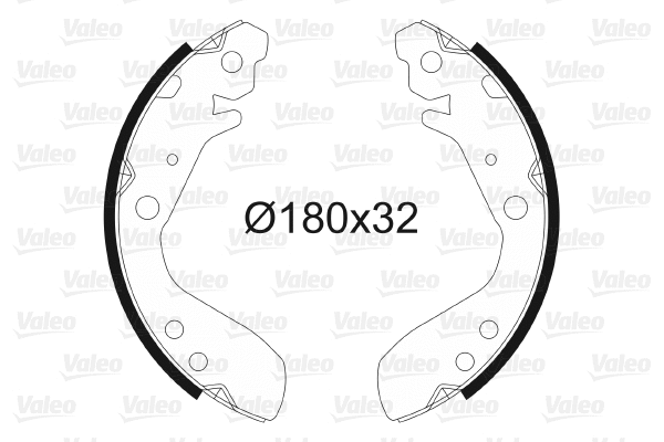 Brake Shoe Set (564088)