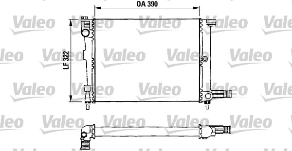 Radiator, engine cooling (730632)