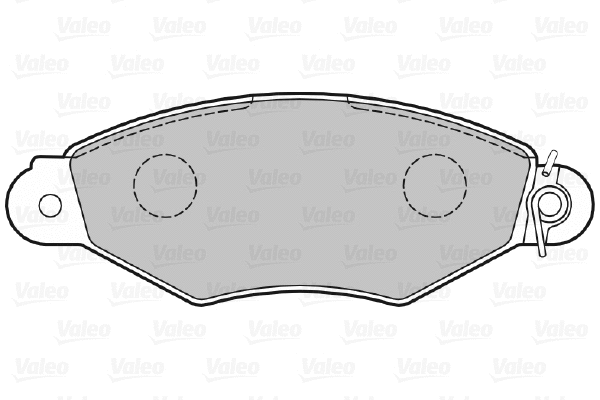 Brake Pad Set, disc brake (598325)