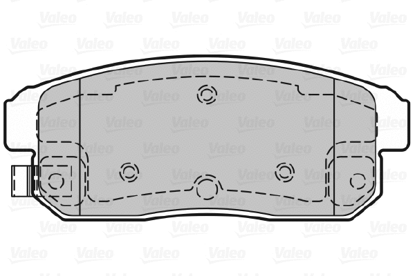 Brake Pad Set, disc brake (598869)
