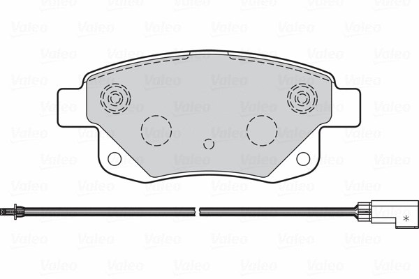 Brake Pad Set, disc brake (670736)