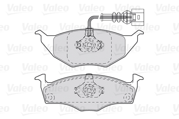 Brake Pad Set, disc brake (301734)