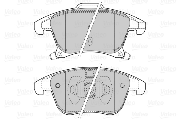 Brake Pad Set, disc brake (601522)