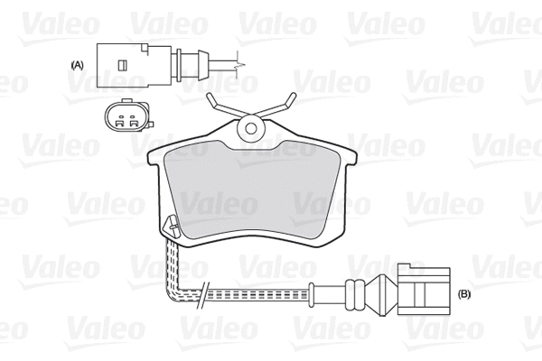 Brake Pad Set, disc brake (301180)