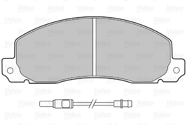 Brake Pad Set, disc brake (598086)