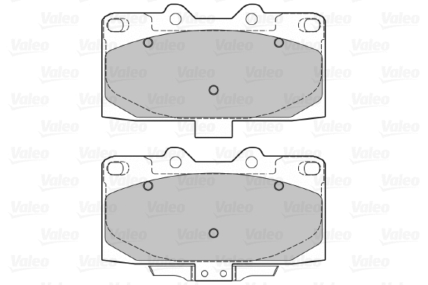 Brake Pad Set, disc brake (598476)