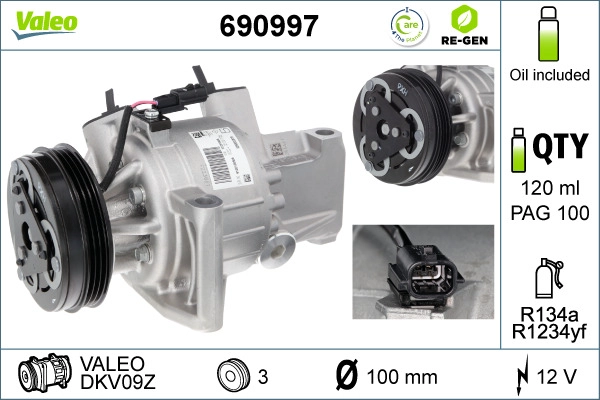 Compressor, air conditioning (690997)