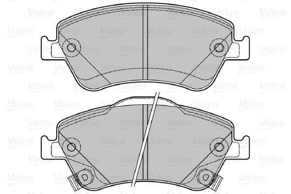 Brake Pad Set, disc brake (601040)