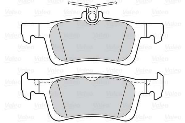 Brake Pad Set, disc brake (302161)