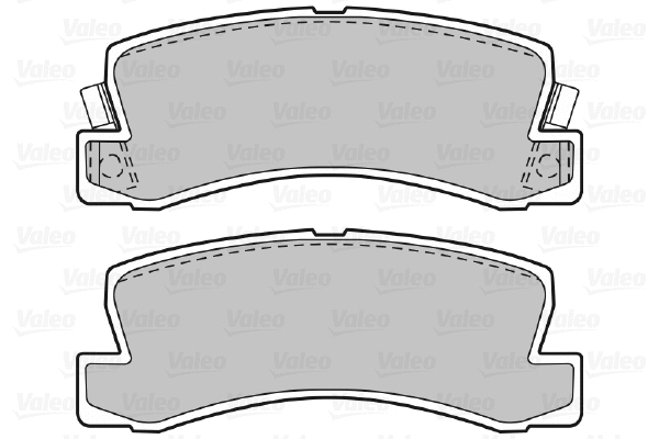 Brake Pad Set, disc brake (598540)