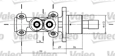 Brake Master Cylinder (350734)