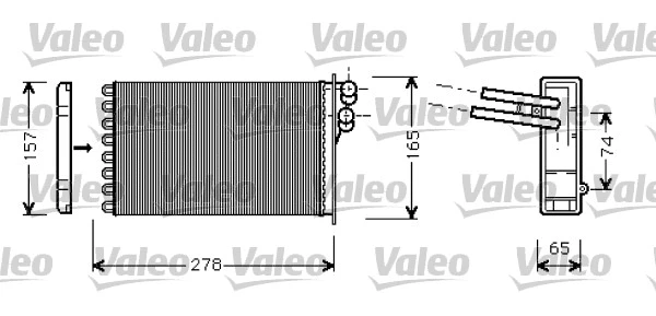Heat Exchanger, interior heating (812317)