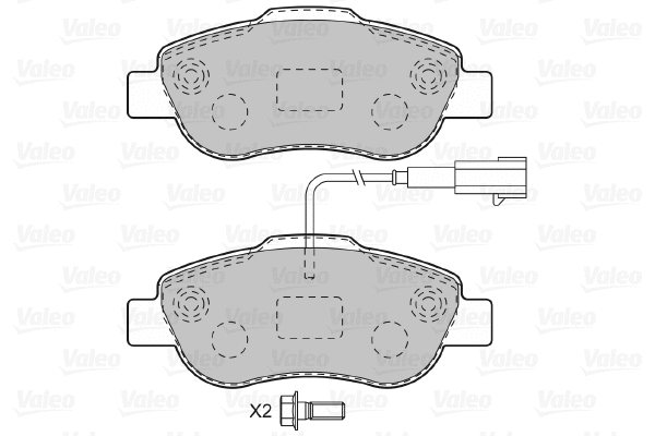 Brake Pad Set, disc brake (601015)