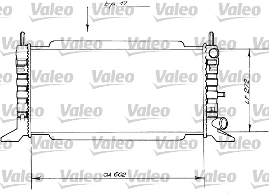 Radiator, engine cooling (730560)