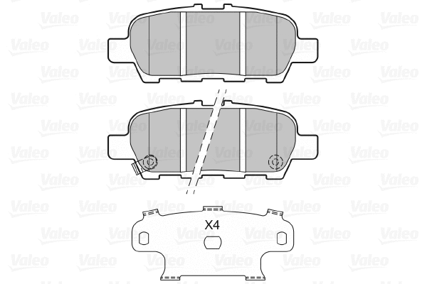 Brake Pad Set, disc brake (601148)