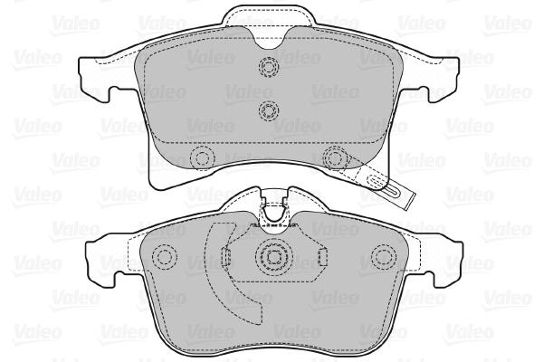 Brake Pad Set, disc brake (598860)