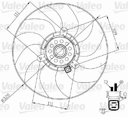 Fan, engine cooling (696188)