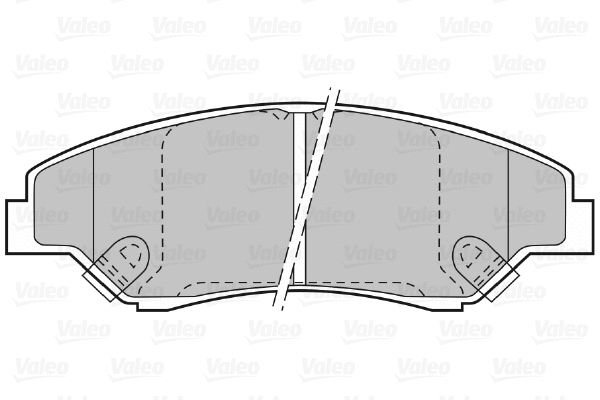 Brake Pad Set, disc brake (598511)