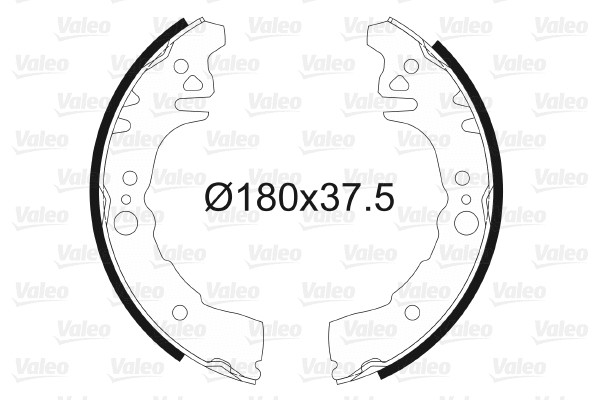 Brake Shoe Set (564002)