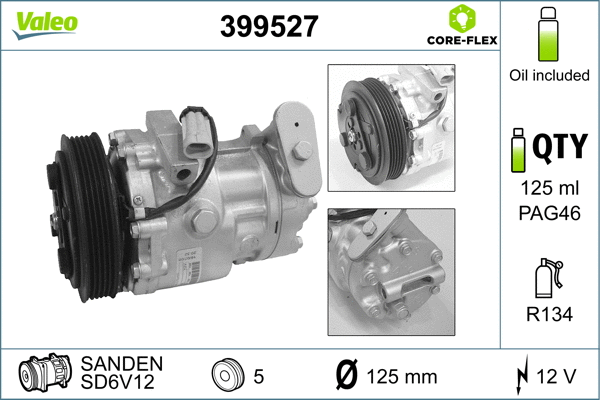 Compressor, air conditioning (399527)