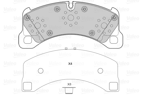 Brake Pad Set, disc brake (601539)