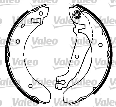 Brake Shoe Set (553644)