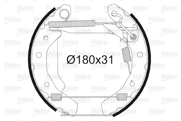 Brake Shoe Set (554870)