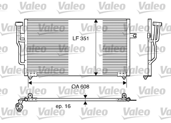 Condenser, air conditioning (817559)