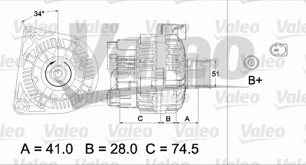 Alternator (437463)