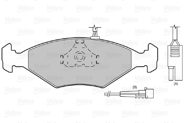Brake Pad Set, disc brake (598423)