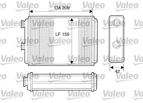 Heat Exchanger, interior heating (812280)