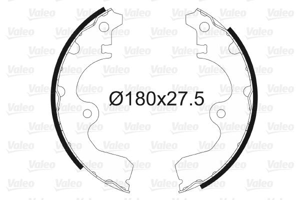 Brake Shoe Set (562707)