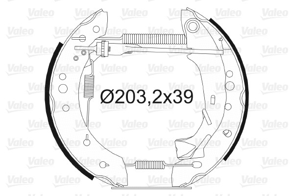 Brake Shoe Set (554759)