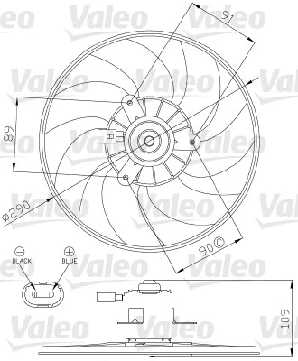 Fan, engine cooling (696286)