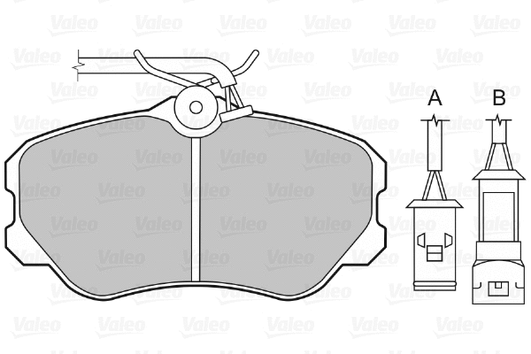 Brake Pad Set, disc brake (598060)
