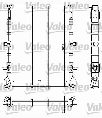 Radiator, engine cooling (734295)