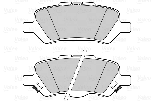 Brake Pad Set, disc brake (670100)