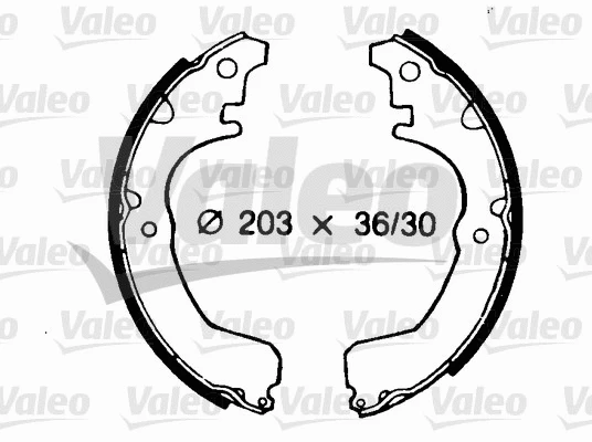 Brake Shoe Set (562683)