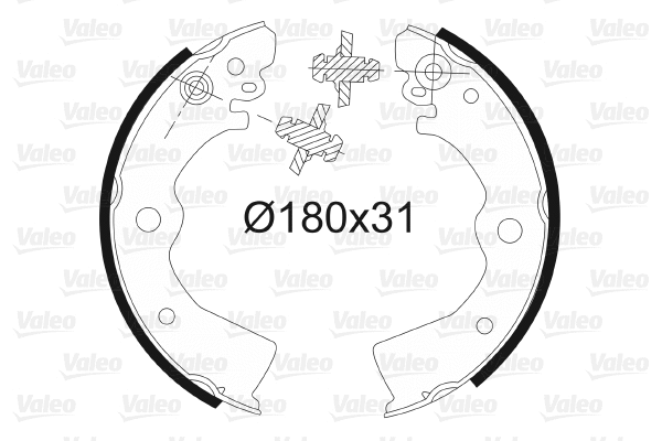 Brake Shoe Set (562577)