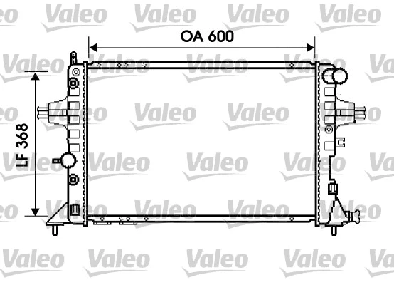 Radiator, engine cooling (734388)