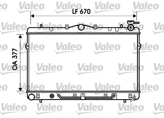 Radiator, engine cooling (734258)