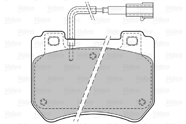 Brake Pad Set, disc brake (601383)
