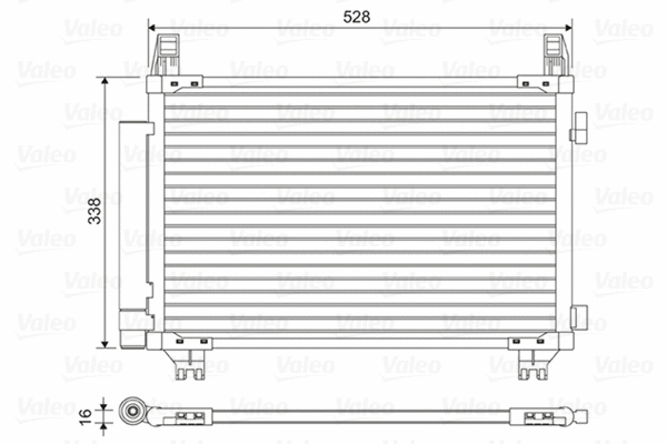 Condenser, air conditioning (814449)