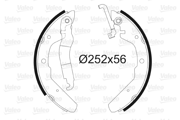 Brake Shoe Set (562403)