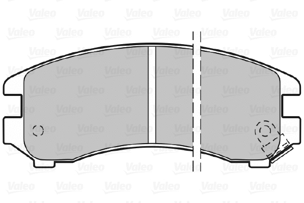 Brake Pad Set, disc brake (598296)