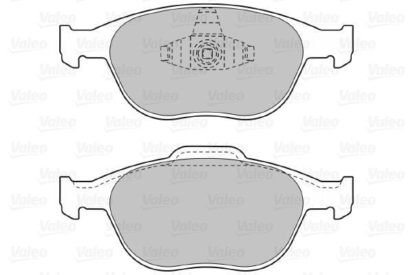 Brake Pad Set, disc brake (598639)
